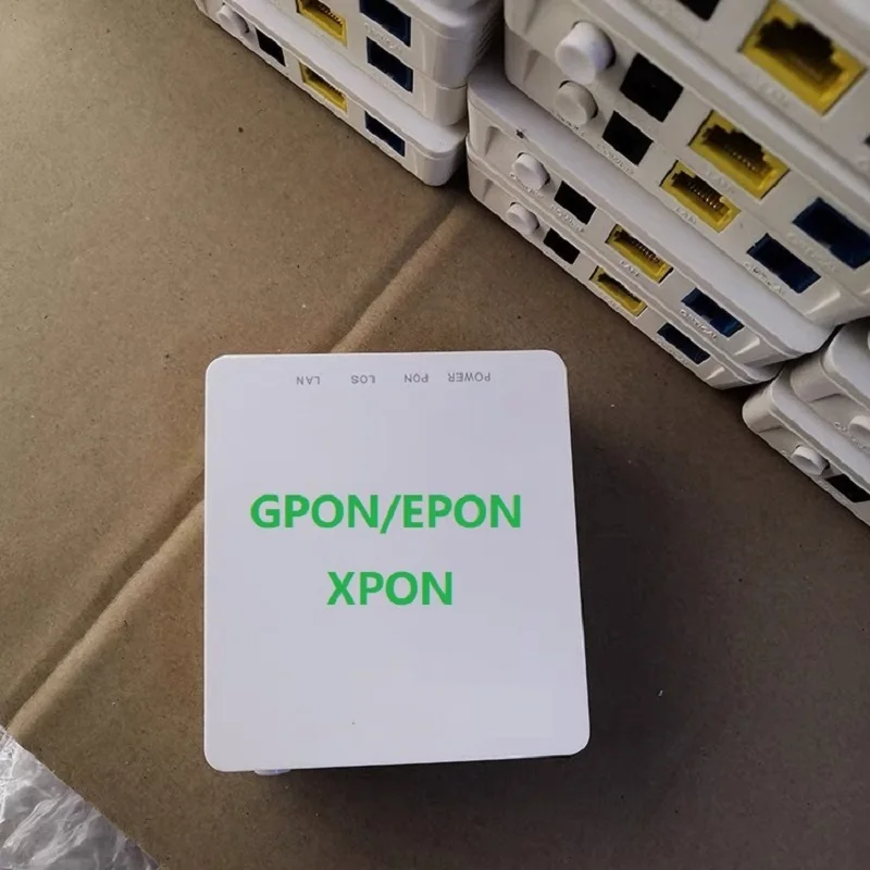 10pcs New ONT ONU XPON EPON/GPON 1GE ONU ONT With Single Lan Port Apply to FTTH Modems, Termina English version
10pcs New ONT ONU XPON EPON/GPON 1GE ONU ONT With Single Lan Port Apply to FTTH Modems, Termina English version