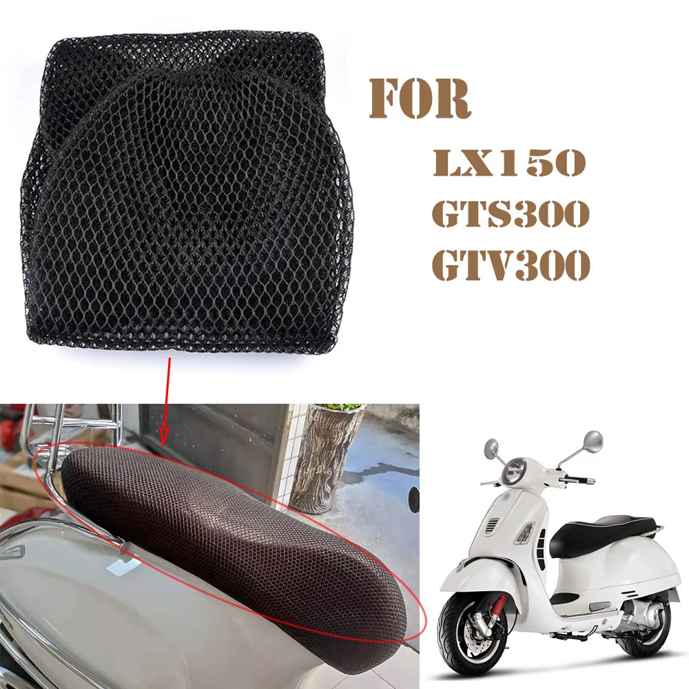 For Vespa Spring LX 150 GTS GTV 300 LX150 GTS300 Motorcycle Cushion Seat Cover Protection Sunscreen Breathable Heat Dissipation
For Vespa Spring LX 150 GTS GTV 300 LX150 GTS300 Motorcycle Cushion Seat Cover Protection Sunscreen Breathable Heat Dissipation