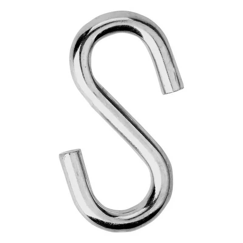 Heavy Duty S Hooks Ultra Thick Hammock S Shaped Hooks Galvanized Utility Hanger, Pack Of 2
Heavy Duty S Hooks Ultra Thick Hammock S Shaped Hooks Galvanized Utility Hanger, Pack Of 2