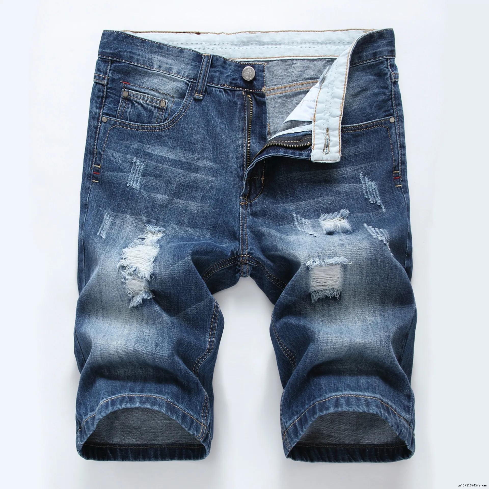 2023 Summer Men's Slim Denim Shorts Business Casual Fashion Loose Stretch All-Match Jeans Male High-End Brand Five-Point Pants
2023 Summer Men's Slim Denim Shorts Business Casual Fashion Loose Stretch All-Match Jeans Male High-End Brand Five-Point Pants