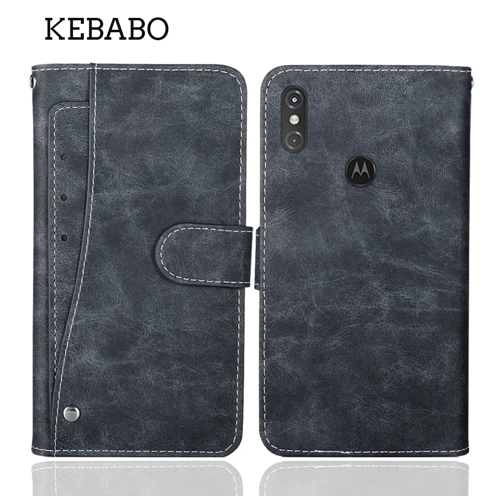 Модный кожаный чехол-кошелек Motorola P30 Note роскошный флип-чехол 6 2 дюйма с