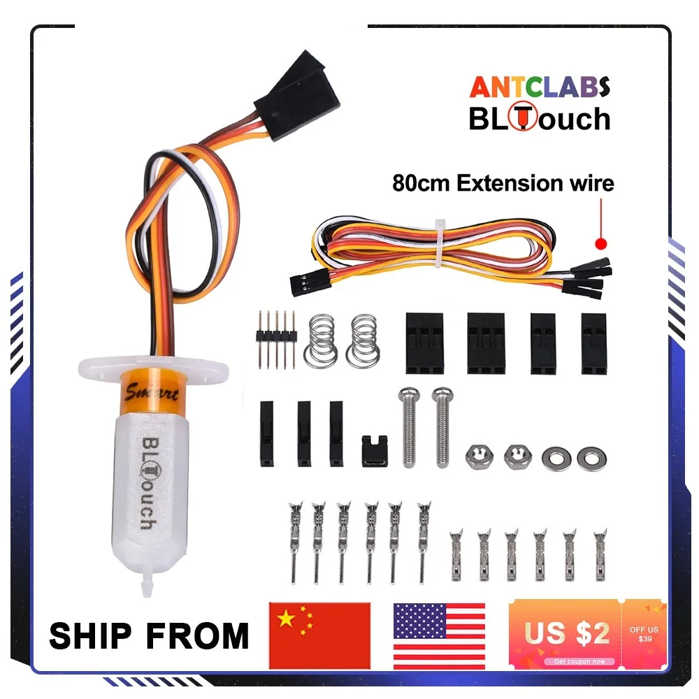 BLtouch V3.1 Auto Leveling Sensor BL Touch Sensor 3D Printer Parts for BTT SKR 2 SKR MINI E3 Ender 3 Pro Upgrade DIY
BLtouch V3.1 Auto Leveling Sensor BL Touch Sensor 3D Printer Parts for BTT SKR 2 SKR MINI E3 Ender 3 Pro Upgrade DIY