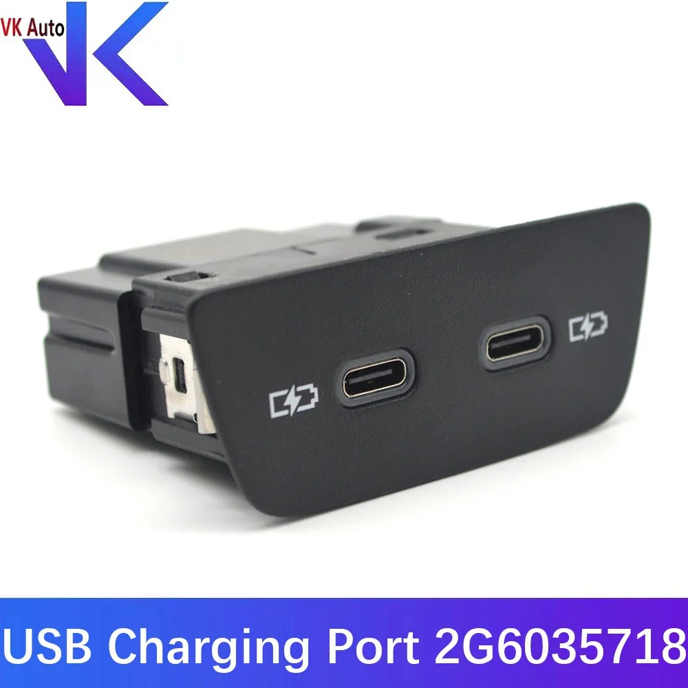 2G6 035 718 для VW Golf Passat POLO Tcorss Atlas Tiguan T-Roc ID3 ID7 Superb Dual Usb-C Зарядное устройство Type-c USB-переключатель 2G6035718
2G6 035 718 для VW Golf Passat POLO Tcorss Atlas Tiguan T-Roc ID3 ID7 Superb Dual Usb-C Зарядное устройство Type-c USB-переключатель 2G6035718