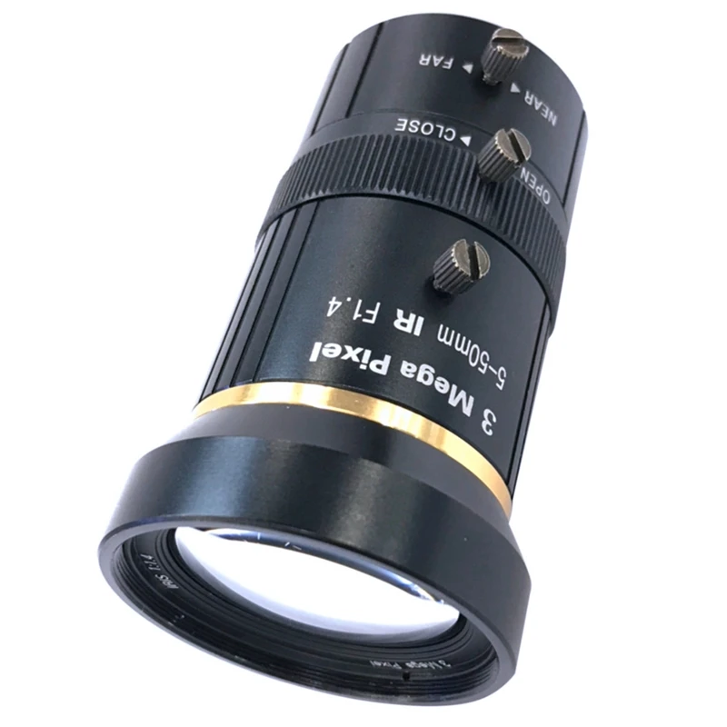 CCTV Lens 5-50Mm Varifocal Zoom Lenses 3.0 Megapixel Manual Iris 1/2.7Inch F1.4 CS Mount For Surveillance Camera
CCTV Lens 5-50Mm Varifocal Zoom Lenses 3.0 Megapixel Manual Iris 1/2.7Inch F1.4 CS Mount For Surveillance Camera