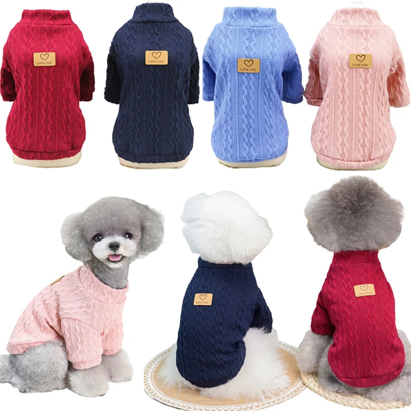 Winter Warm Dog Sweaters Pet Vest Puppy Clothe for Small Medium Dogs Kitten Costumes French Bulldog Coat Chihuahua Teddy Costume
Winter Warm Dog Sweaters Pet Vest Puppy Clothe for Small Medium Dogs Kitten Costumes French Bulldog Coat Chihuahua Teddy Costume