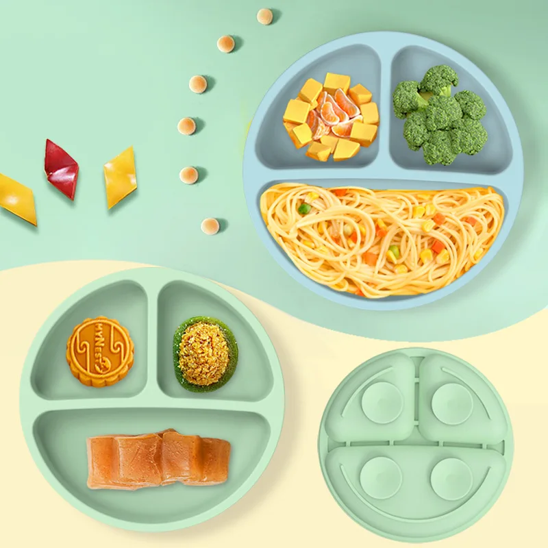 One-piece With Suction Cup Design Silicone Children's Plate BPA Free Non-Silp Kid Dishes Food Feeding Bowl For Child
One-piece With Suction Cup Design Silicone Children's Plate BPA Free Non-Silp Kid Dishes Food Feeding Bowl For Child