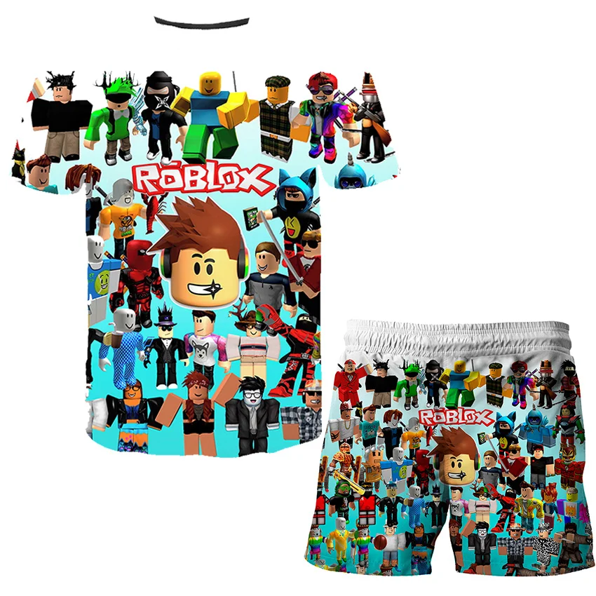 Children's Summer Sportswear Set Boys And Girls 3D Animation Cartoon Robot T-Shirt + Shorts 2-Piece Set 3-14T
Children's Summer Sportswear Set Boys And Girls 3D Animation Cartoon Robot T-Shirt + Shorts 2-Piece Set 3-14T