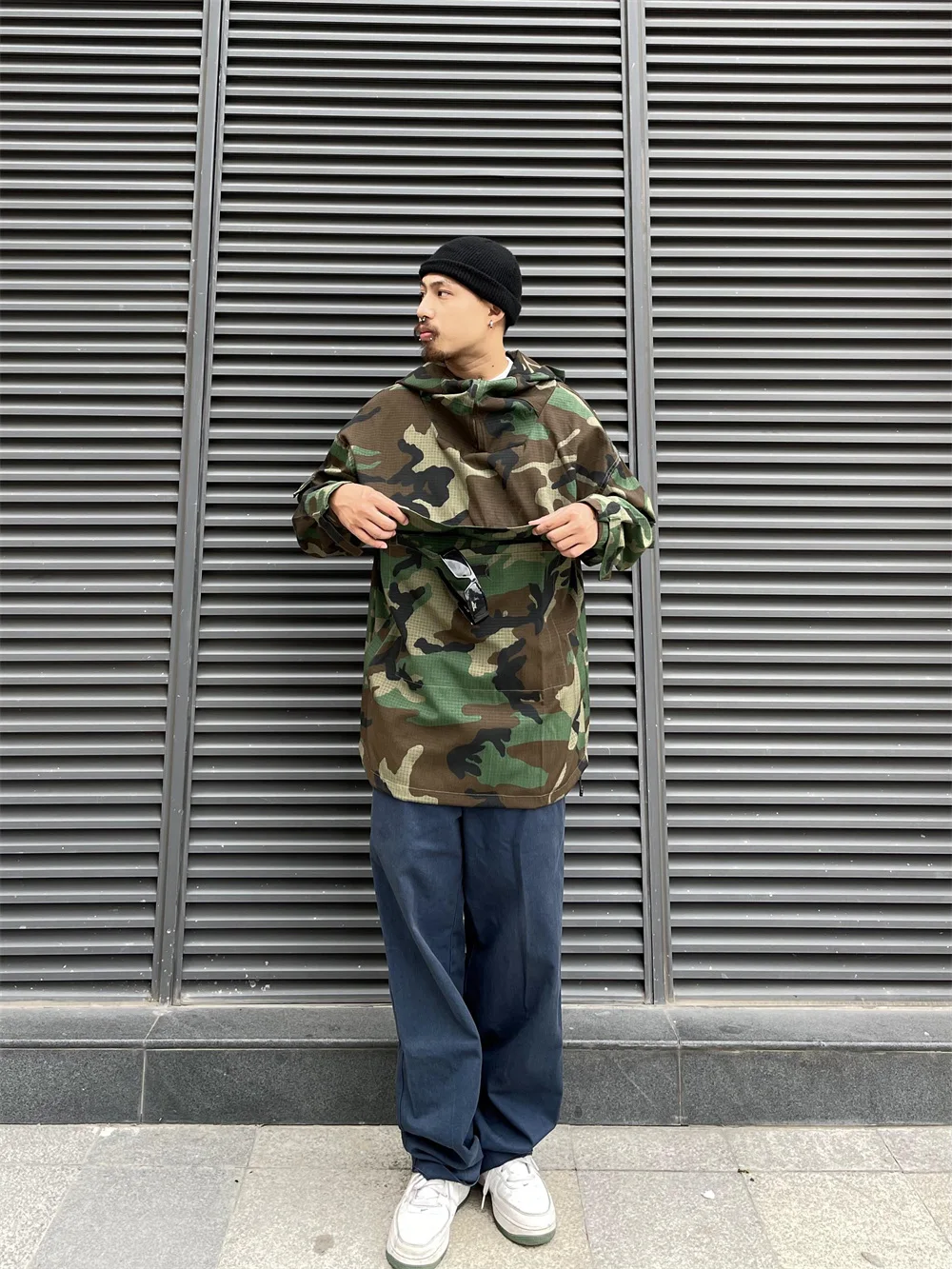 Куртка-карго UNCLEDONJM Мужская камуфляжная, пуловер свободного покроя в стиле high street с несколькими карманами, ветровка с высоким воротником
Куртка-карго UNCLEDONJM Мужская камуфляжная, пуловер свободного покроя в стиле high street с несколькими карманами, ветровка с высоким воротником