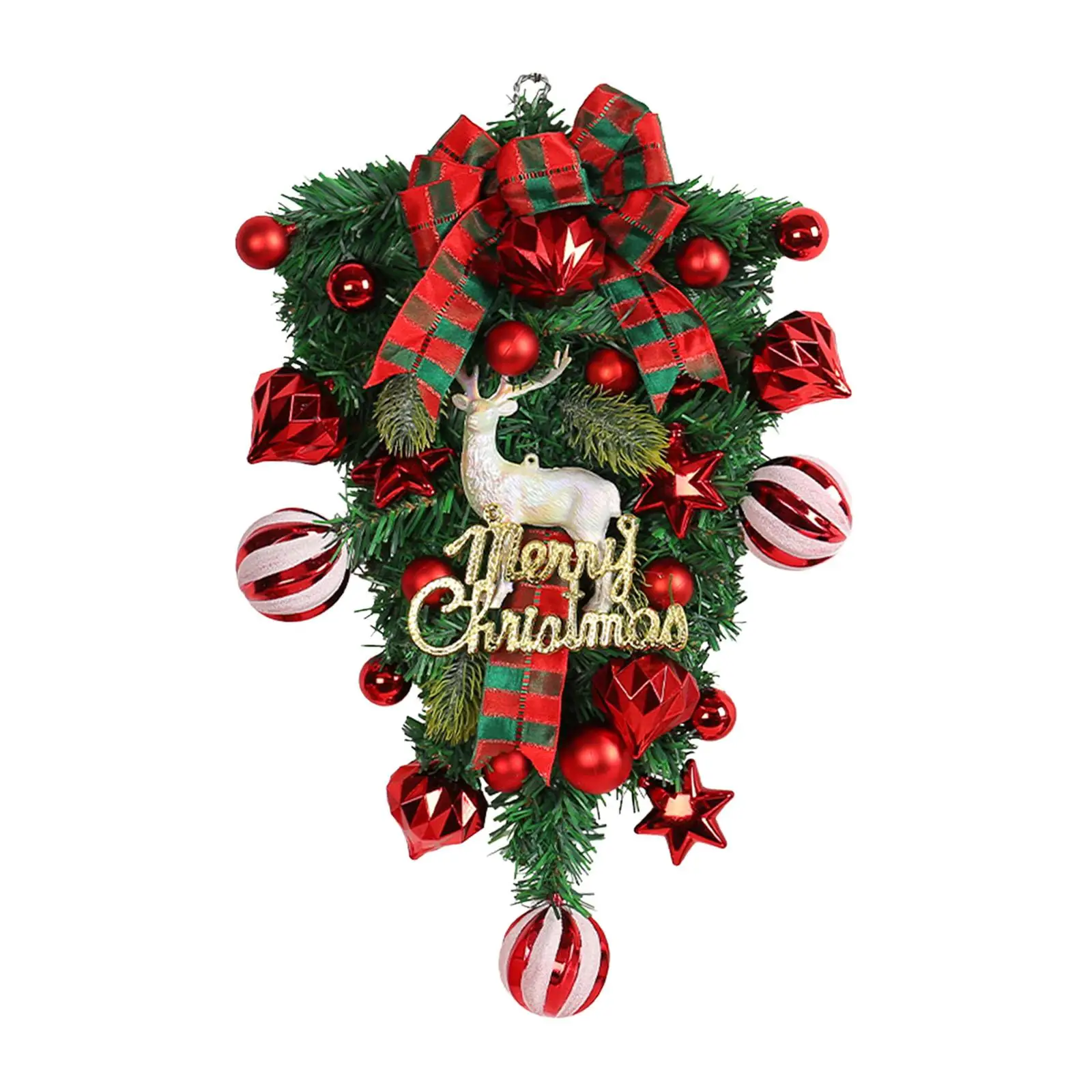 Рождественские каплевидные сумочки, креативный Рождественский венок для сада, окна, дома
Рождественские каплевидные сумочки, креативный Рождественский венок для сада, окна, дома