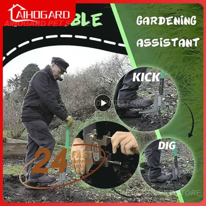 Foot Weeding Aid Weeder Assistant Professional Agricultural Turning /loosening Soil Artifact Outdoor Garden Deep Plough Tools
Foot Weeding Aid Weeder Assistant Professional Agricultural Turning /loosening Soil Artifact Outdoor Garden Deep Plough Tools