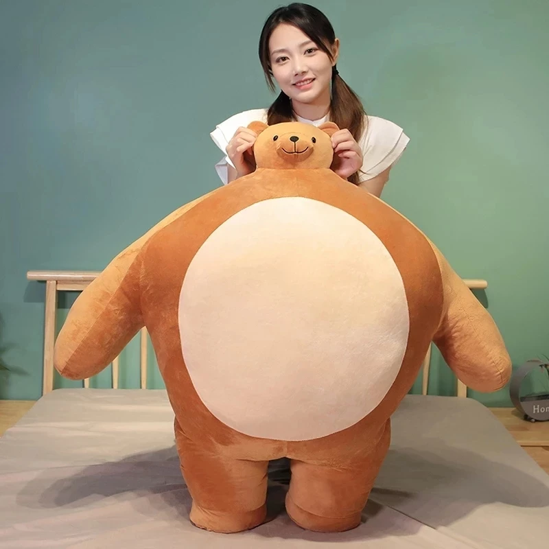 45/70CM Tiny Head Teddy Bear Pillow Stuffed Small Head Big Muscle Body Boyfriend Hug Pillow Chair Cushion Decor Birthday Gift
45/70CM Tiny Head Teddy Bear Pillow Stuffed Small Head Big Muscle Body Boyfriend Hug Pillow Chair Cushion Decor Birthday Gift
