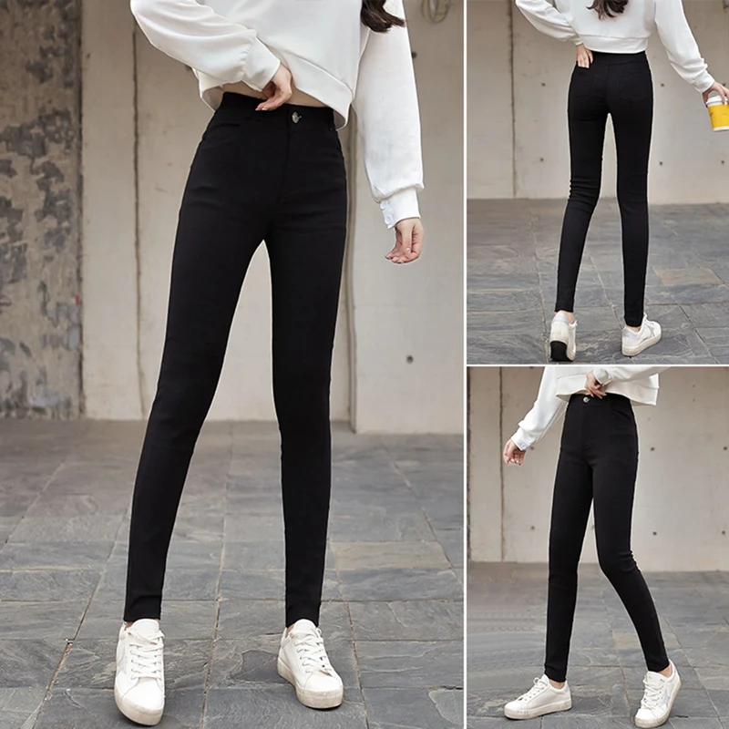 Leggings Women Thin Section Small Feet Wild Small Pants High Waist Was Thin Black Pants
Leggings Women Thin Section Small Feet Wild Small Pants High Waist Was Thin Black Pants