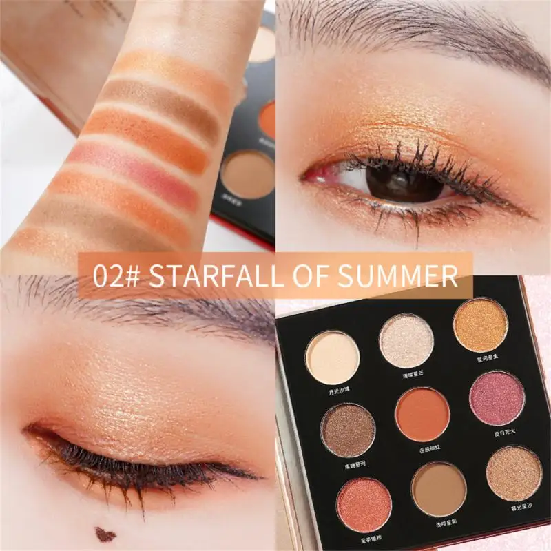 9 Colors Eye Shadow Plate All Matte Long-lasting Waterproof Sweatproof Eye Pigment Matte Shimmer Shine Eye shadow Powder
9 Colors Eye Shadow Plate All Matte Long-lasting Waterproof Sweatproof Eye Pigment Matte Shimmer Shine Eye shadow Powder