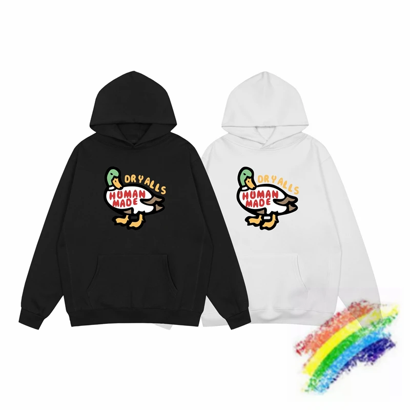 Human Made Hoodie Men Women Best Quality Heavy Fabric thick Fleece Cotton Oversize Duck Print Human Made Sweatshirts Pullovers
Human Made Hoodie Men Women Best Quality Heavy Fabric thick Fleece Cotton Oversize Duck Print Human Made Sweatshirts Pullovers
