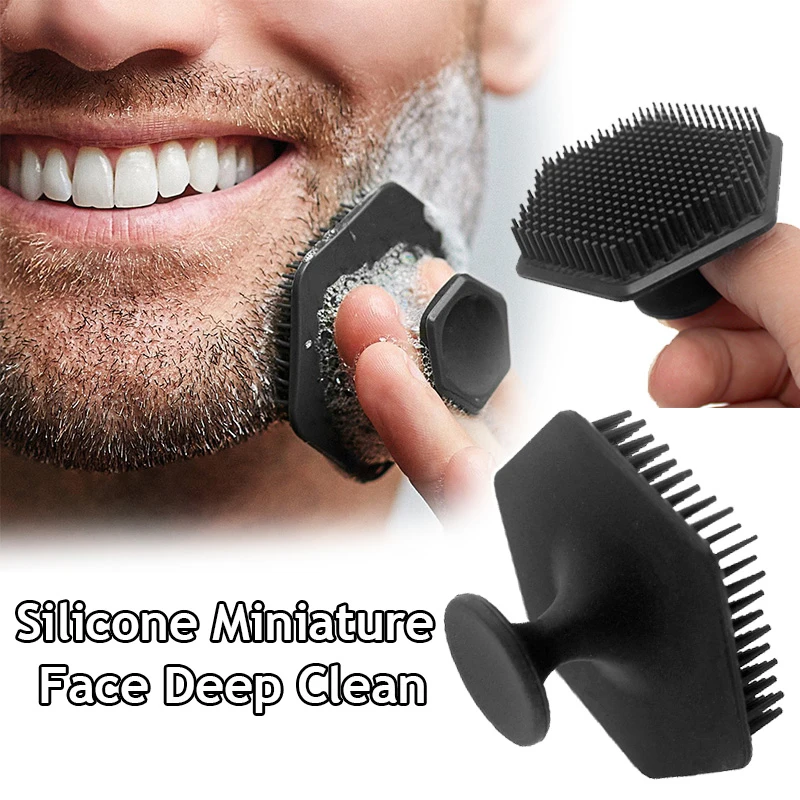 Sdotter Men Facial Cleaning Scrubber Soft Silicone Beard Brush Exfoliating Deep Clean Massage Tool Beauty Skin Care Tool For Mal
Sdotter Men Facial Cleaning Scrubber Soft Silicone Beard Brush Exfoliating Deep Clean Massage Tool Beauty Skin Care Tool For Mal