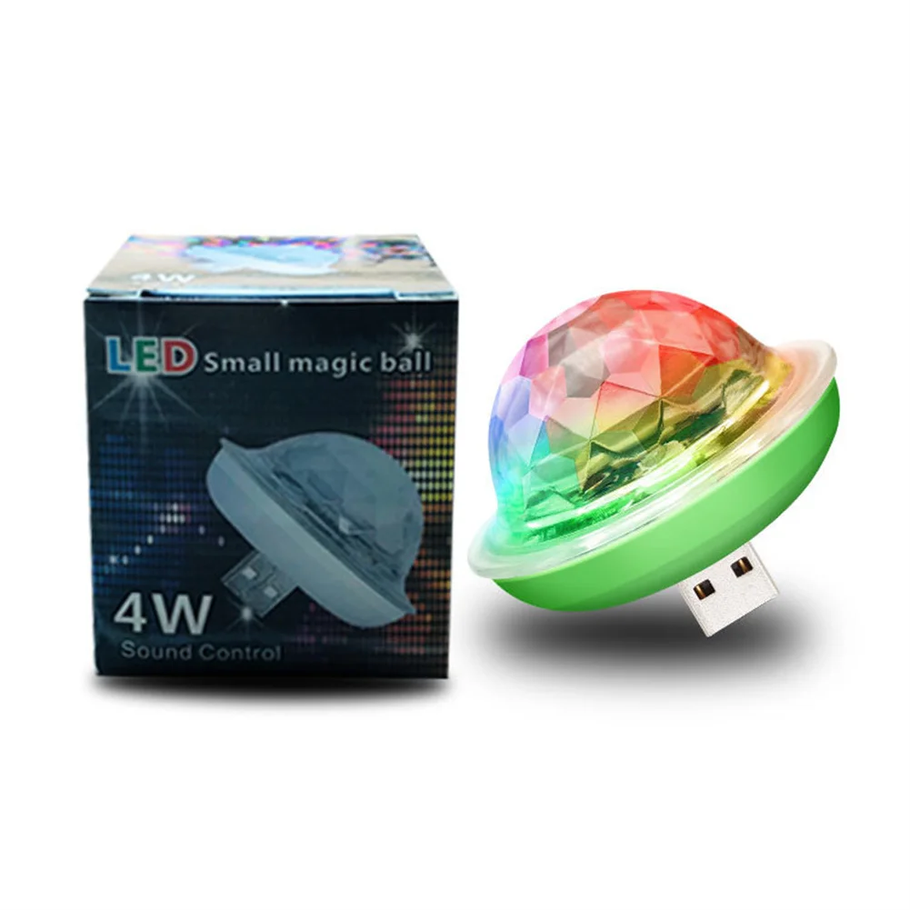 Car 5V 4W USB Colorful Atmosphere Lamp Party DJ Bulb Music Audio Portable RGB Light Fit Universal Car Atmosphere Lights Tools
Car 5V 4W USB Colorful Atmosphere Lamp Party DJ Bulb Music Audio Portable RGB Light Fit Universal Car Atmosphere Lights Tools