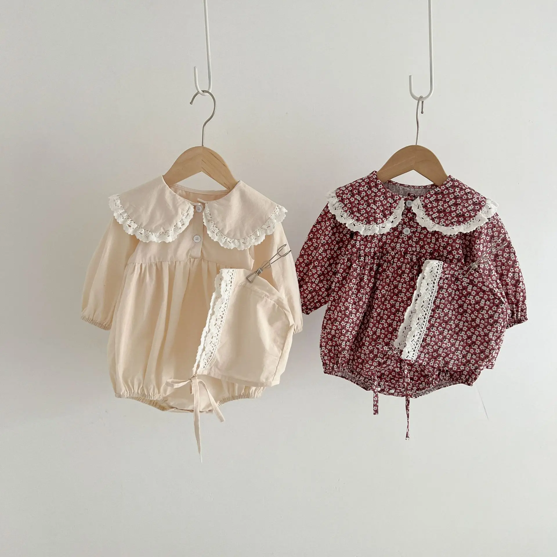 Детская одежда 5050C, хлопковый костюм принцессы для скалолазания с цветочным принтом, весна-осень 2023, цельная детская одежда с кружевными лацканами и шапочкой для девочек. 
Детская одежда 5050C, хлопковый костюм принцессы для скалолазания с цветочным принтом, весна-осень 2023, цельная детская одежда с кружевными лацканами и шапочкой для девочек.