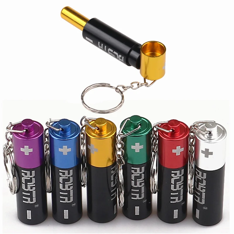 Брелок с маленькой трубкой, подвеска в форме батареи для табака, портативная металлическая курительная трубка для курения, подвеска в подар...
Брелок с маленькой трубкой, подвеска в форме батареи для табака, портативная металлическая курительная трубка для курения, подвеска в подар...