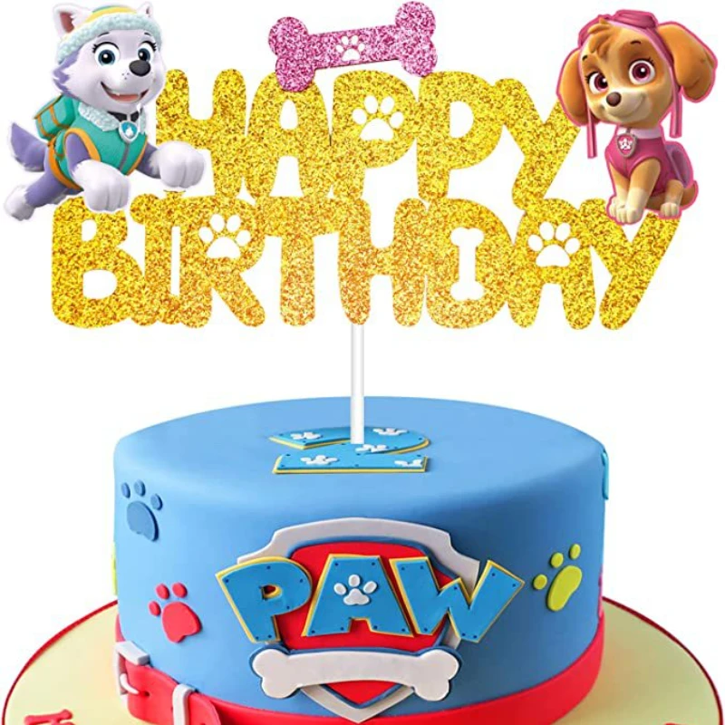 Paw Patrol Cartoon Toppers Acrylic Shape Anime Doll Cute Cake Decoration Children's Birthday Party Supplies Boy Girl Toy Gift
Paw Patrol Cartoon Toppers Acrylic Shape Anime Doll Cute Cake Decoration Children's Birthday Party Supplies Boy Girl Toy Gift