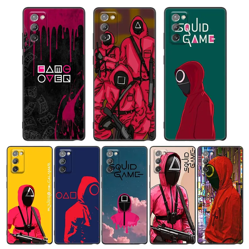 Phone Case for Samsung Note 20 9 10 8 5G M11 M12 M30s M32 M21 M51 F41 F62 M11 Case Cover Squid Game
Phone Case for Samsung Note 20 9 10 8 5G M11 M12 M30s M32 M21 M51 F41 F62 M11 Case Cover Squid Game