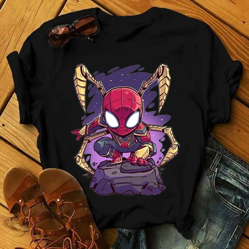 Летняя Универсальная футболка с коротким рукавом и графическим принтом «Железный Человек-паук»
Летняя Универсальная футболка с коротким рукавом и графическим принтом «Железный Человек-паук»