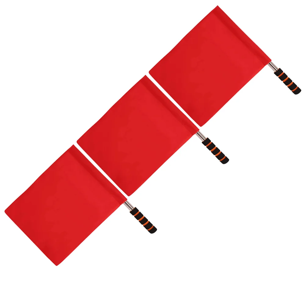3 Pcs Flags Red Referee Warning Traffic Commander Safety Signal Flags Sports Signal Flags for Warning Traffic Safety
3 Pcs Flags Red Referee Warning Traffic Commander Safety Signal Flags Sports Signal Flags for Warning Traffic Safety
