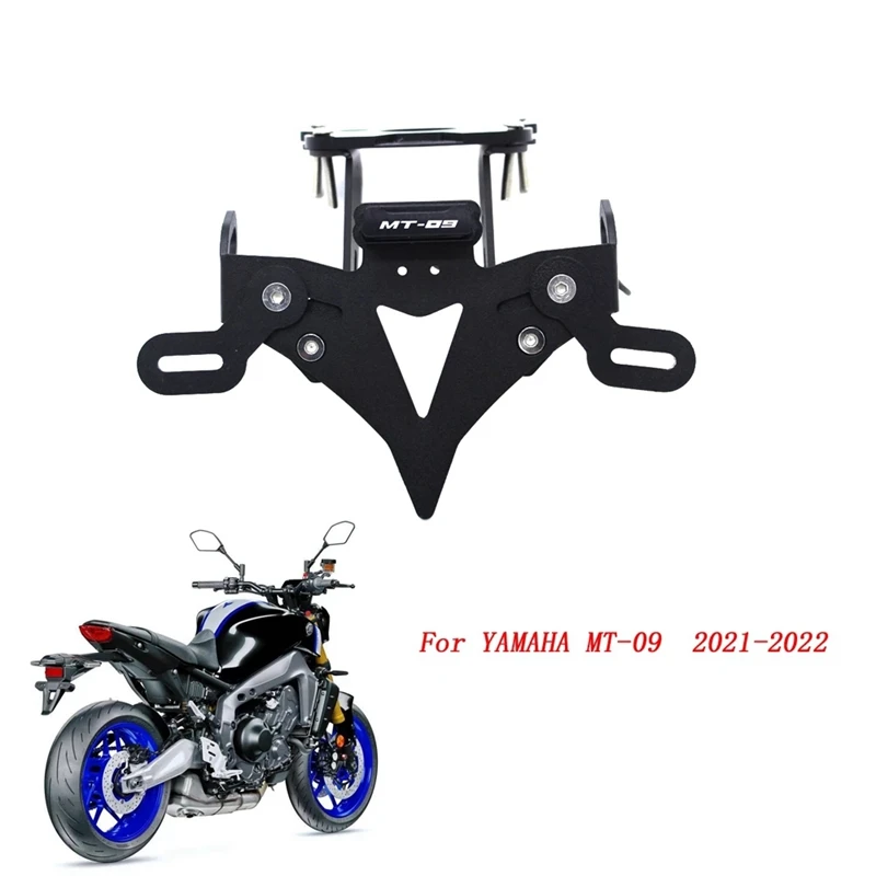 Motorcycle License Plate Holder LED Rear Fender License Plate Holder Bracket for YAMAHA MT-09 MT09 2021-2022
Motorcycle License Plate Holder LED Rear Fender License Plate Holder Bracket for YAMAHA MT-09 MT09 2021-2022