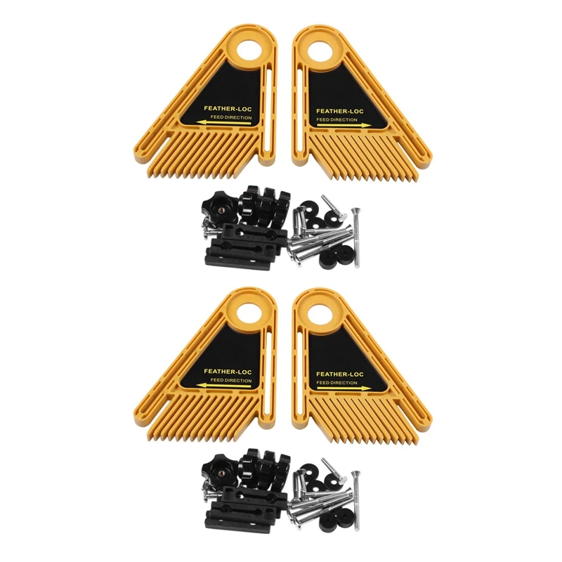 2X Multi-Purpose Feather Loc Board Set Woodworking Engraving Machine Double Feather Boards Miter Gauge Slot DIY Tools
2X Multi-Purpose Feather Loc Board Set Woodworking Engraving Machine Double Feather Boards Miter Gauge Slot DIY Tools