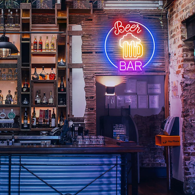 Bar Beer Neon Light Handmade Custom Bar Shop Home Wall Decor Neon Sign Man Cave Boyfriend Gifts Art Decoration Led Lights
Bar Beer Neon Light Handmade Custom Bar Shop Home Wall Decor Neon Sign Man Cave Boyfriend Gifts Art Decoration Led Lights
