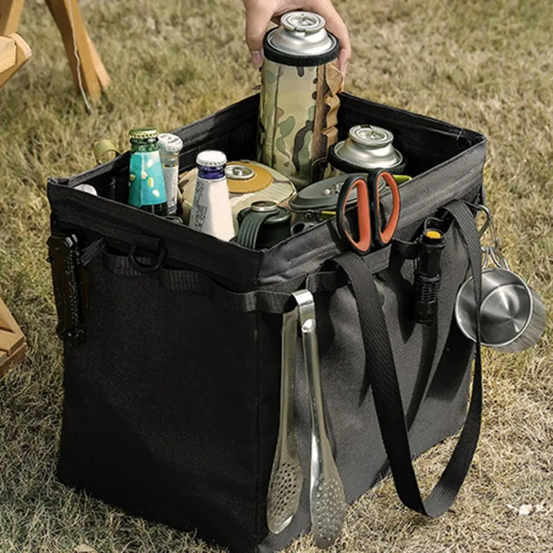 Multi-Pockets Picnic Bag Oxford Cloth Camping Tools Storage Bag Large Capacity Handbag Folding Thermal Drink Carrier Lunch Box
Multi-Pockets Picnic Bag Oxford Cloth Camping Tools Storage Bag Large Capacity Handbag Folding Thermal Drink Carrier Lunch Box