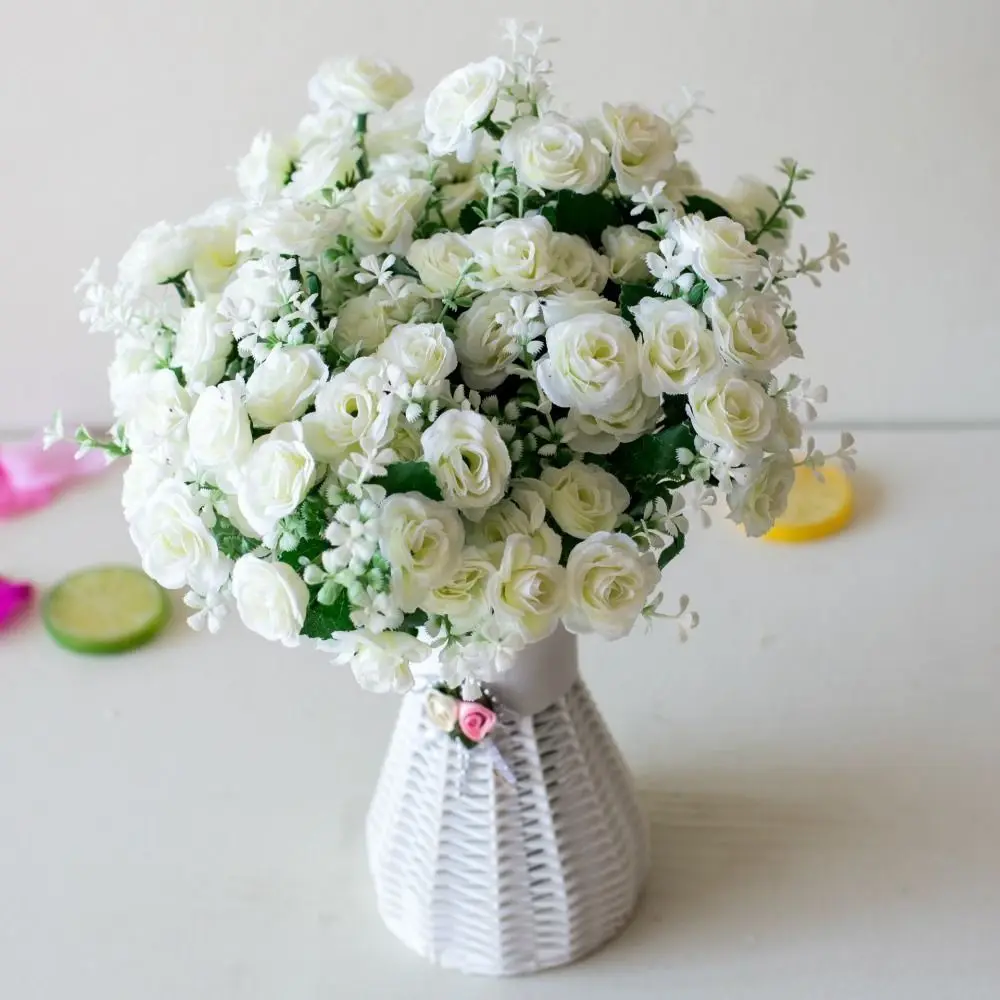Beautiful Rose Peony Artificial Silk Flowers Small bouquet flores Home Party Spring Wedding Decoration Fake Flower 15 or 2 Heads
Beautiful Rose Peony Artificial Silk Flowers Small bouquet flores Home Party Spring Wedding Decoration Fake Flower 15 or 2 Heads