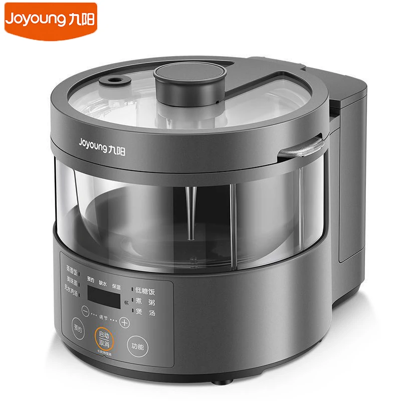 

Joyoung Rice Cooker S160 No Coating Health Cooking Pot Glass Liner Smart Steam Multi Cooker 12H Timing Porridge Non-water Soup