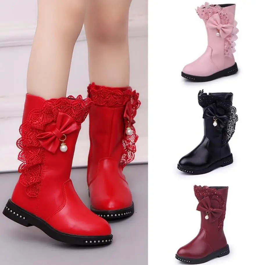 Children'S Winter Boots for Girls Rhinestone Flower Fashion Plush Long Boots Princess Flats Dress Shoes Snow Martin Boots
Children'S Winter Boots for Girls Rhinestone Flower Fashion Plush Long Boots Princess Flats Dress Shoes Snow Martin Boots