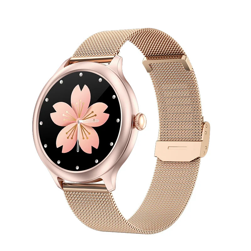 2021 new female smart watch dk191.28 full circle full touch heart rate sphygmomanometer step customization
2021 new female smart watch dk191.28 full circle full touch heart rate sphygmomanometer step customization
