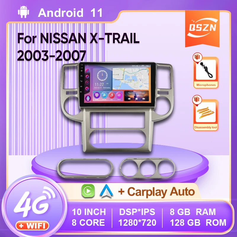 Автомагнитола на Android для Nissan X-trail 10,1, 2003, 2004, 2005, 2006, 2 Din, DVD, GPS
Автомагнитола на Android для Nissan X-trail 10,1, 2003, 2004, 2005, 2006, 2 Din, DVD, GPS