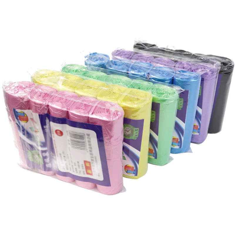 5 Rolls Household Disposable Trash Pouch Thicken Trash Bags Colorful Kitchen Bathroom Storage Garbage Bags Black Plastic Bag
5 Rolls Household Disposable Trash Pouch Thicken Trash Bags Colorful Kitchen Bathroom Storage Garbage Bags Black Plastic Bag