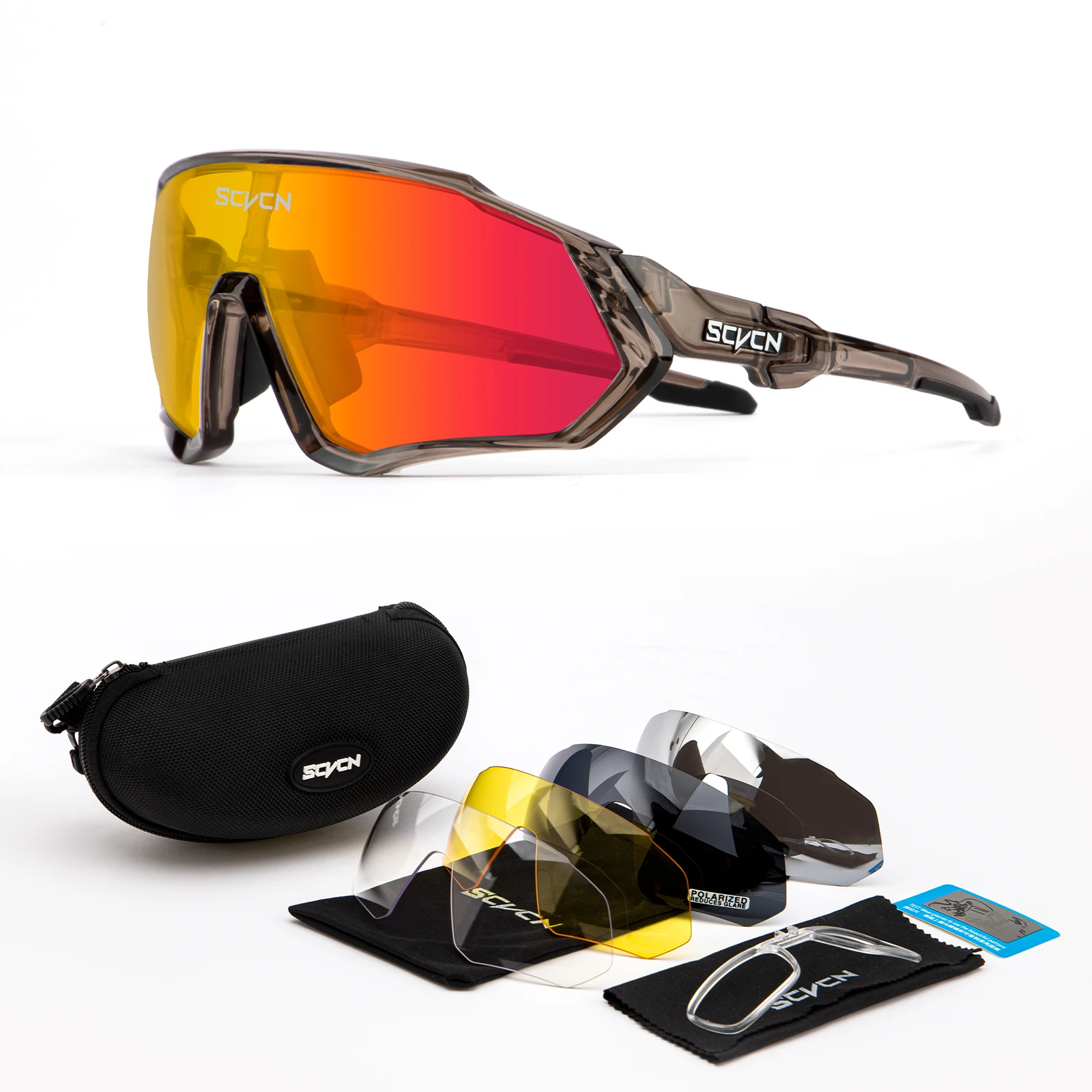 Cycling Men Women Polarized 5 Lens Glasses Road Bike Racing MTB Goggle Sport Outdoor Sunglasses Driving Fishing Eyewear
Cycling Men Women Polarized 5 Lens Glasses Road Bike Racing MTB Goggle Sport Outdoor Sunglasses Driving Fishing Eyewear