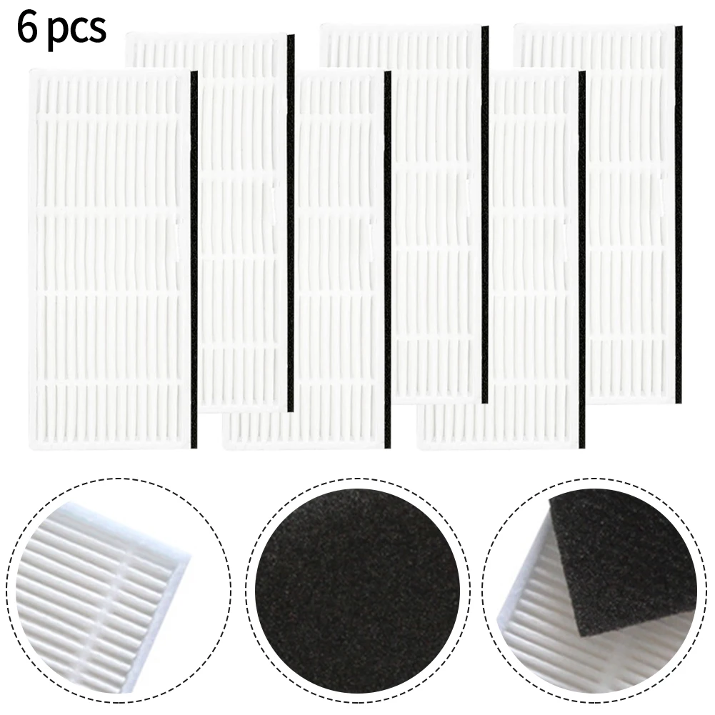 6 Pcs Replacement Filter For Laresar L6 Pro Ultenic T10 For AIRROBO T10+ Self-Empty Robot Vacuum Cleaner Spare Parts
6 Pcs Replacement Filter For Laresar L6 Pro Ultenic T10 For AIRROBO T10+ Self-Empty Robot Vacuum Cleaner Spare Parts