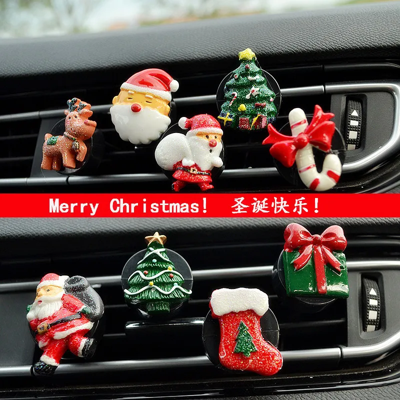 Car Perfume Santa Claus Car Air Outlet Clip Car with Aromatherapy Air Conditioning Christmas Ornaments Light Fragrance
Car Perfume Santa Claus Car Air Outlet Clip Car with Aromatherapy Air Conditioning Christmas Ornaments Light Fragrance