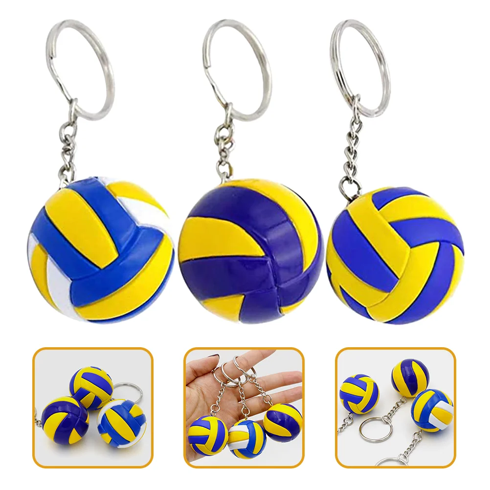 3 Pcs Volleyball Keychain Decoration Car Gifts Men Purse Bag Hanger Chains Creative Ring Mini Bags Pendant
3 Pcs Volleyball Keychain Decoration Car Gifts Men Purse Bag Hanger Chains Creative Ring Mini Bags Pendant