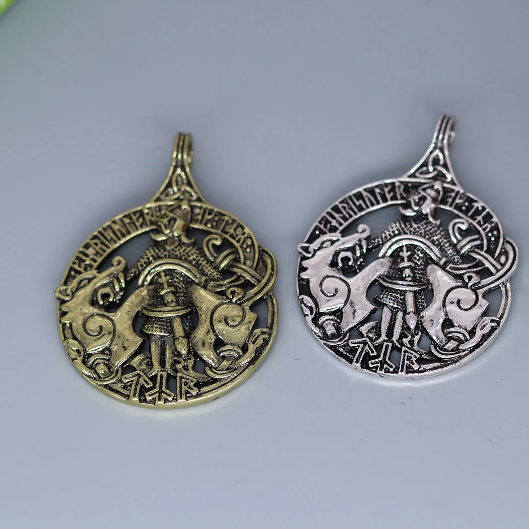 3pcs/Lot Warrior Patron Saint Norse Mythology Valknut Charm Pendant for DIY Necklace Handmade Jewelry Making Bulk Accessories
3pcs/Lot Warrior Patron Saint Norse Mythology Valknut Charm Pendant for DIY Necklace Handmade Jewelry Making Bulk Accessories