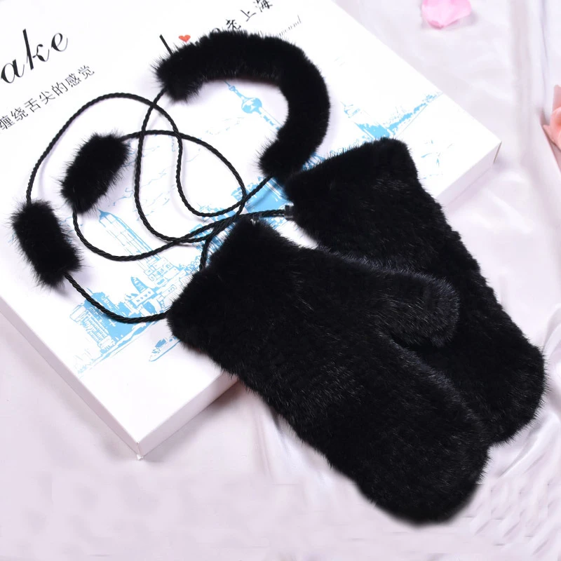 Women Winter Hand Knitted Fashion Elastic Mitts Real Mink Fur Gloves Mink Fur Mittens For Lady
Women Winter Hand Knitted Fashion Elastic Mitts Real Mink Fur Gloves Mink Fur Mittens For Lady