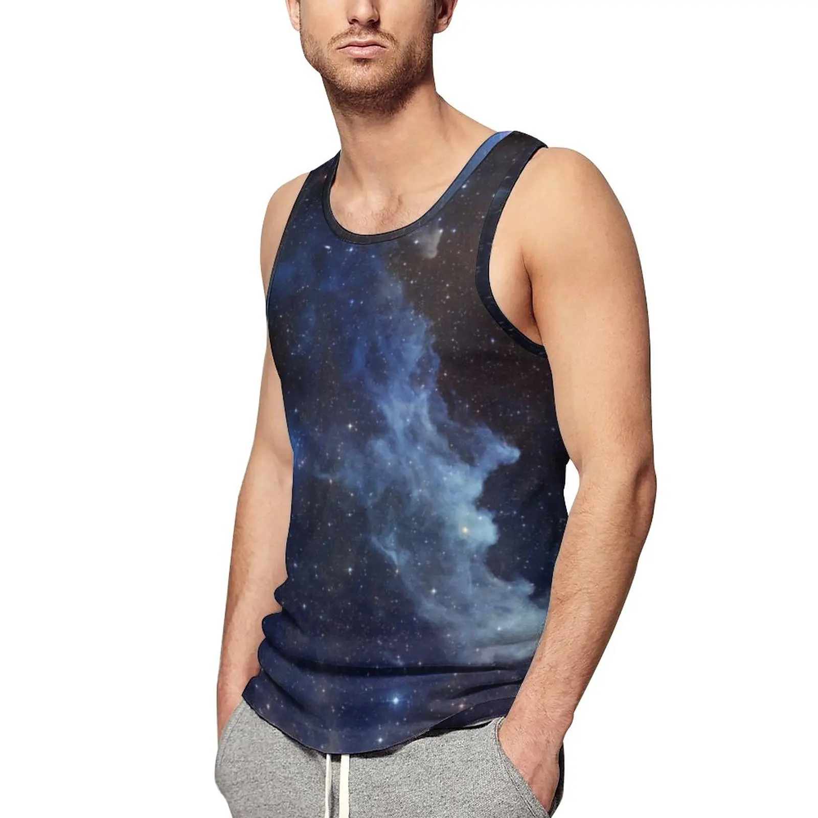 Темно-синяя майка с галактикой, мужские топы большого размера со звездными звездами и облаками для бодибилдинга, повседневные крутые рубашки без рукавов на заказ
Темно-синяя майка с галактикой, мужские топы большого размера со звездными звездами и облаками для бодибилдинга, повседневные крутые рубашки без рукавов на заказ
