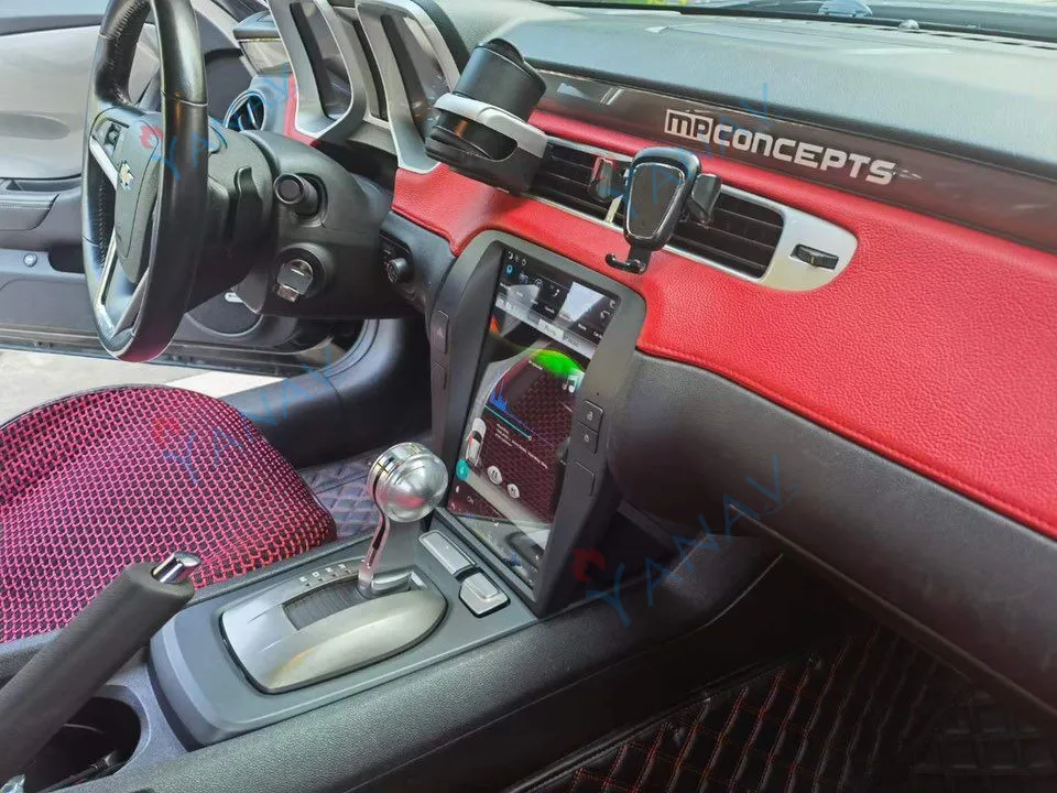 Автомобильный радиоприемник PX6 для Chevrolet Camaro 2011-2015, автомобильный стерео GPS-навигатор, Android, Беспроводная зарядка, встроенное автомобильное г...
Автомобильный радиоприемник PX6 для Chevrolet Camaro 2011-2015, автомобильный стерео GPS-навигатор, Android, Беспроводная зарядка, встроенное автомобильное г...