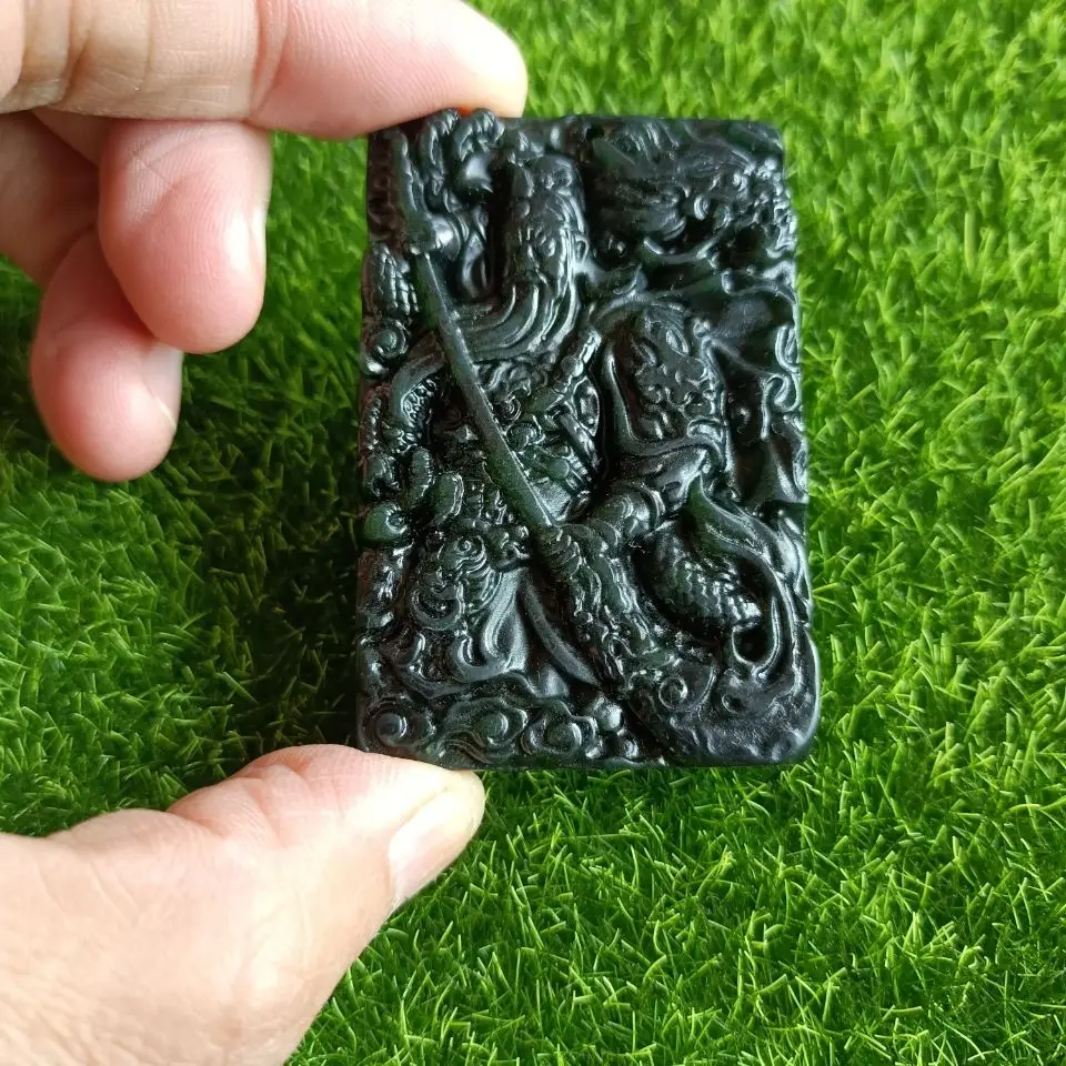 Natural Tibetan Jade Medicine Wang Shi Guan Gong Amulet Pendant Men's Martial God of Wealth Patron Saint Pendant
Natural Tibetan Jade Medicine Wang Shi Guan Gong Amulet Pendant Men's Martial God of Wealth Patron Saint Pendant