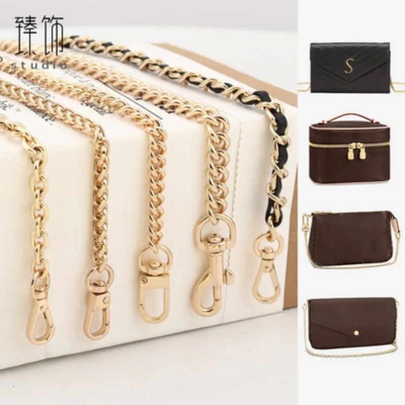 Bag chain accessories diy modification ma jong bag cross arm makeup bag shoulder strap chain women's bag strap
Bag chain accessories diy modification ma jong bag cross arm makeup bag shoulder strap chain women's bag strap
