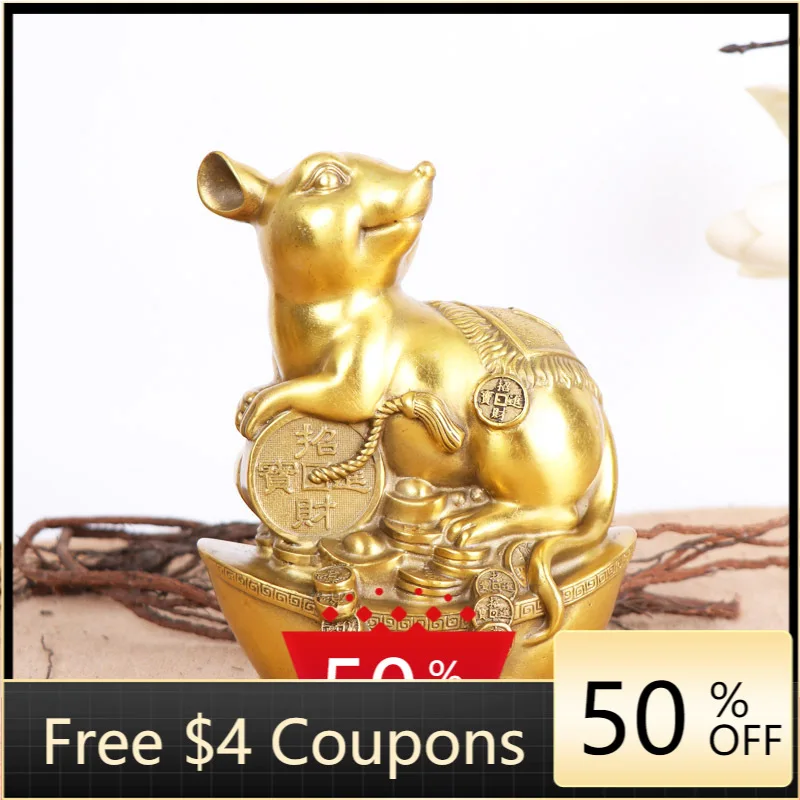 Pure Copper Mouse Ornaments Ingot Mouse Zodiac Mouse Ornaments Home Office Decoration
Pure Copper Mouse Ornaments Ingot Mouse Zodiac Mouse Ornaments Home Office Decoration