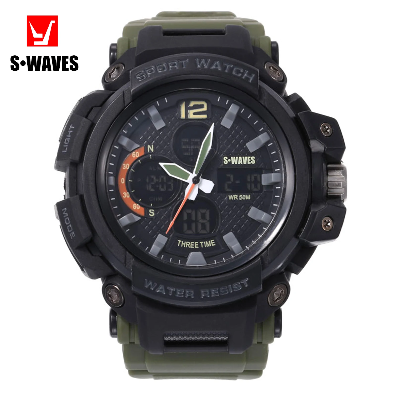 Sports Watches Men Waterproof Silicone Strap Watch for Men Clock Digital Quartz Wrist Watch Auto Date Week Calendar Alarm Reloj
Sports Watches Men Waterproof Silicone Strap Watch for Men Clock Digital Quartz Wrist Watch Auto Date Week Calendar Alarm Reloj