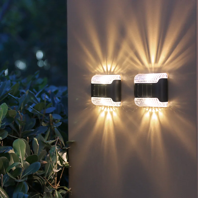 LED Solar Wall Lamp Outdoor Solar Lights Waterproof Up and Down Lighting Garden Decoration Solar Lights Stairs Fence Sunlight
LED Solar Wall Lamp Outdoor Solar Lights Waterproof Up and Down Lighting Garden Decoration Solar Lights Stairs Fence Sunlight