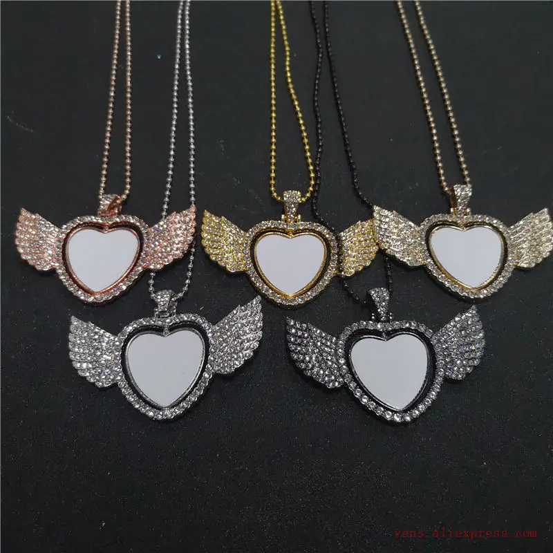 sublimation blank heart necklaces pendants with bead chain two sided printing rotate hot tranfer printing consumable 15pcs/lot
sublimation blank heart necklaces pendants with bead chain two sided printing rotate hot tranfer printing consumable 15pcs/lot